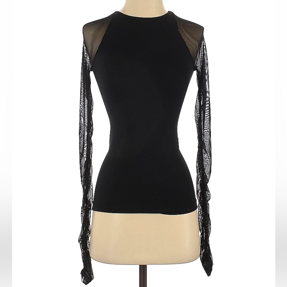Free People mesh long sleeve